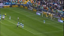 Bruno Fernandes Penalty missed HD - Udinese 1-1 Napoli - 03-04-2016