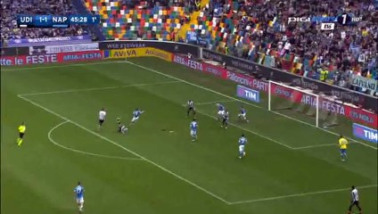 Bruno Fernandes Goal HD - Udinese 2-1 Napoli - 03-04-2016