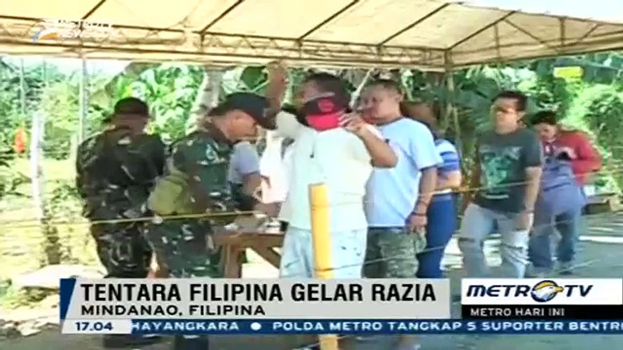 Berita Terbaru April 2016 - Buru Abu Sayyaf, Tentara Filipina Gelar Razia di Perbatasan Kota