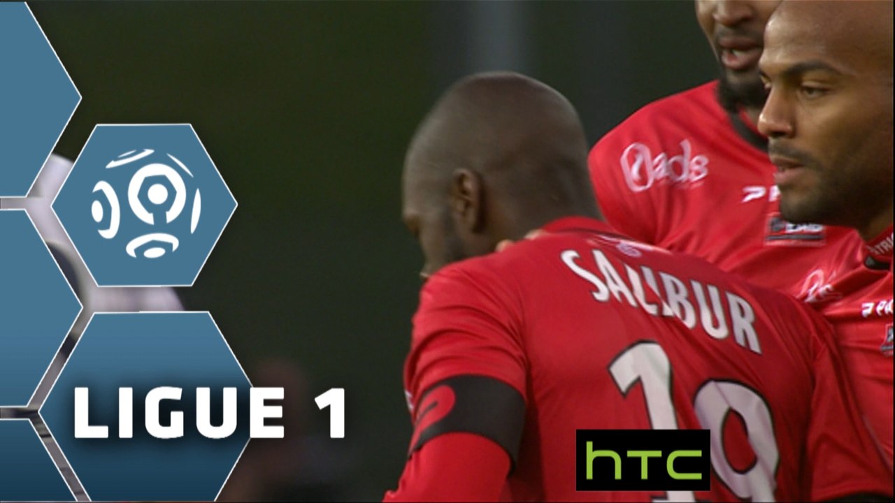 But Yannis SALIBUR (5ème) / EA Guingamp - Montpellier Hérault SC - (2-2) - (EAG-MHSC) / 2015-16