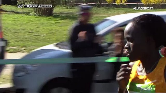 Paris Maratonu: Kadınlar finali (Özet)