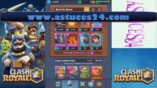 Clash Royale Triche Astuce –obtenir des Gemmes Gratuit illimités