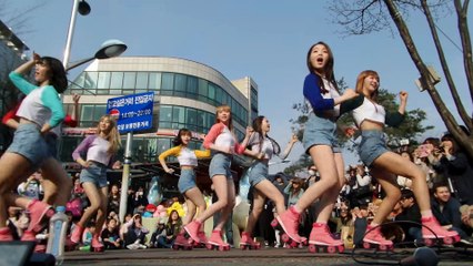 160402 오마이걸 OH MY GIRL - LIAR LIAR 라이어 라이어 (홍대게릴라공연) 직캠 fancam by zam