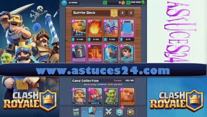 Clash Royale Triche Astuces [L'OR-GEMMES] Gratuit illimités 2016