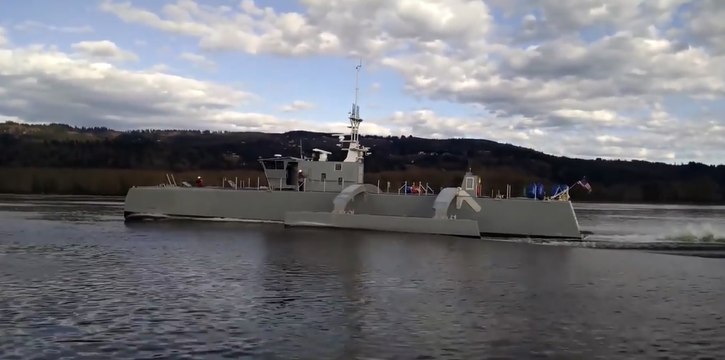 Американский Беспилотный охотник за подлодками вышел в море