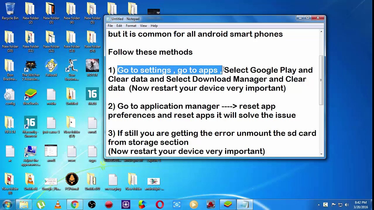 How to fix Google play store error 927
