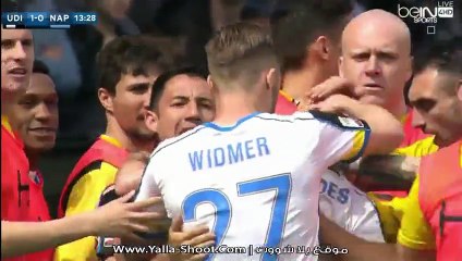 مشاهده اهداف اودينيزي 3 - 1 نابولي اليوم 3/4/2016 الدوري الايطالي