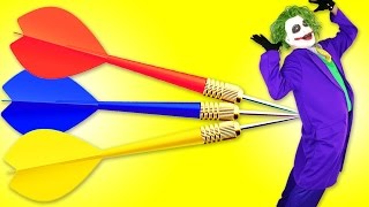 Spiderman vs Prank vs Joker vs darts - Spiderman Revenge - Fun Superhero in Real Life