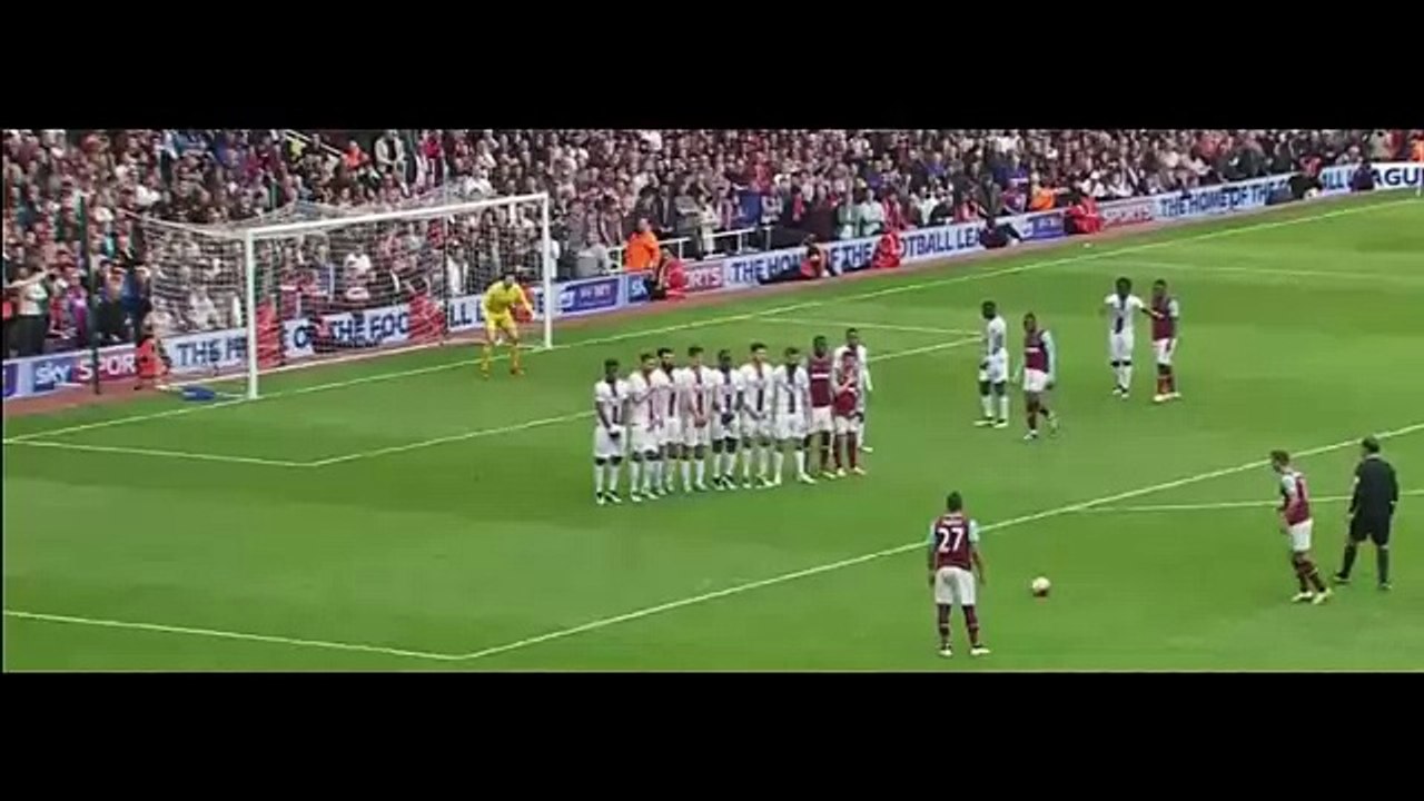 Payet freekick goal vs Crystal Palace [HD]