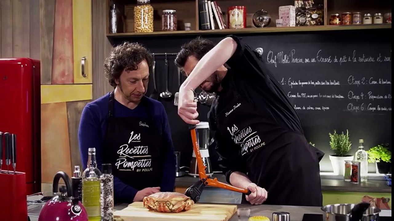 Complètement ivre, Stéphane Bern participe à une émission culinaire