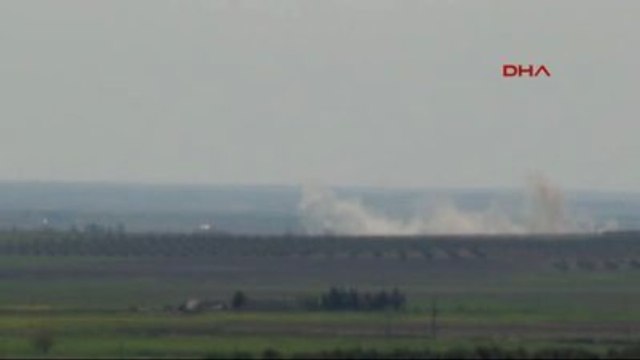 Işid Hedefleri Obüslerle Vurulmaya Devam Ediyor