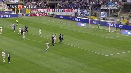 0-1 Luiz Adriano Penalty Goal - Atalanta v. AC Milan 03.04.2016 HD