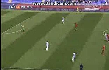 AS Roma 1st BIG Chance - Lazio 0-0 ROMA - 03.04.2016