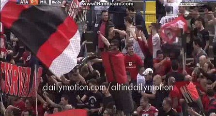 Luiz Adriano Amazing Goal HD - Atalanta 0-1 AC Milan - Serie A - 03.04.2016