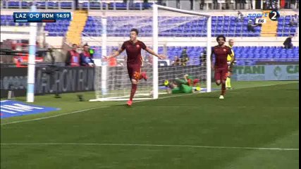 Stephan El Shaarawy Goal HD - Lazio 0-1 AS Roma - 03-04-2016