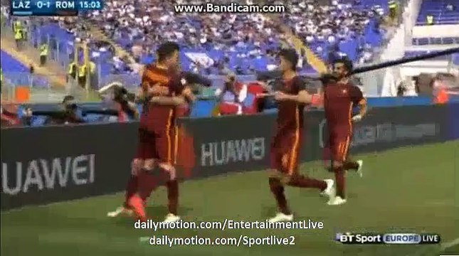 Stephan El Shaarawy Goal - Lazio 0-1 Roma - 03.04.2016
