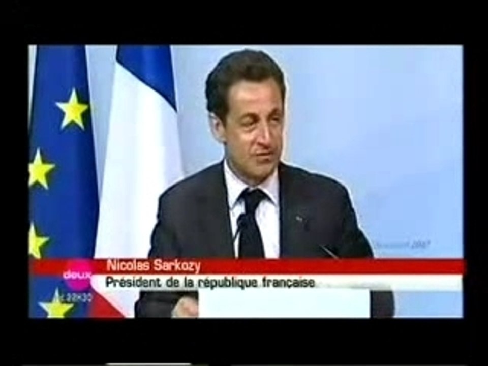 Sarkozy ivre au g8