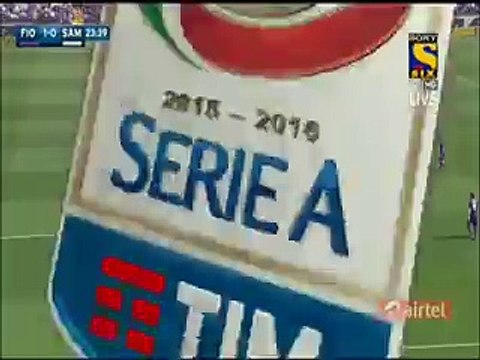 Josip Iličić Super Goal Fiorentina 1-0 Sampdoria - 03.04.2016 HD