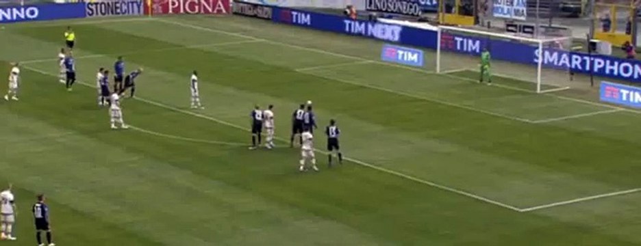 Luiz Adriano Penalty Goal - Atalanta vs AC Milan 0-1 03/04/2016