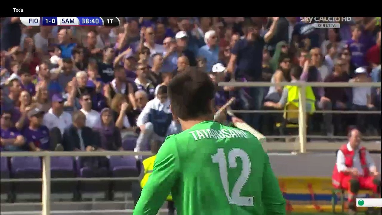 Ricardo Alvarez Goal HD - Fiorentina 1-1 Sampdoria - 03-04-2016