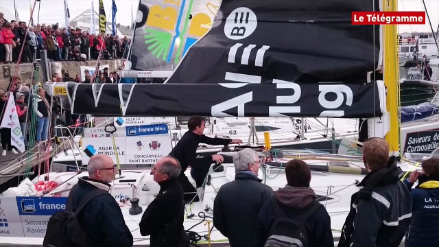 Transat ag2r - La Mondiale. Simon et Macaire : leurs dernières heures à terre
