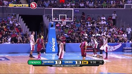 SAN MIGUEL VS. GINEBRA - Q2 - Commissioner's Cup