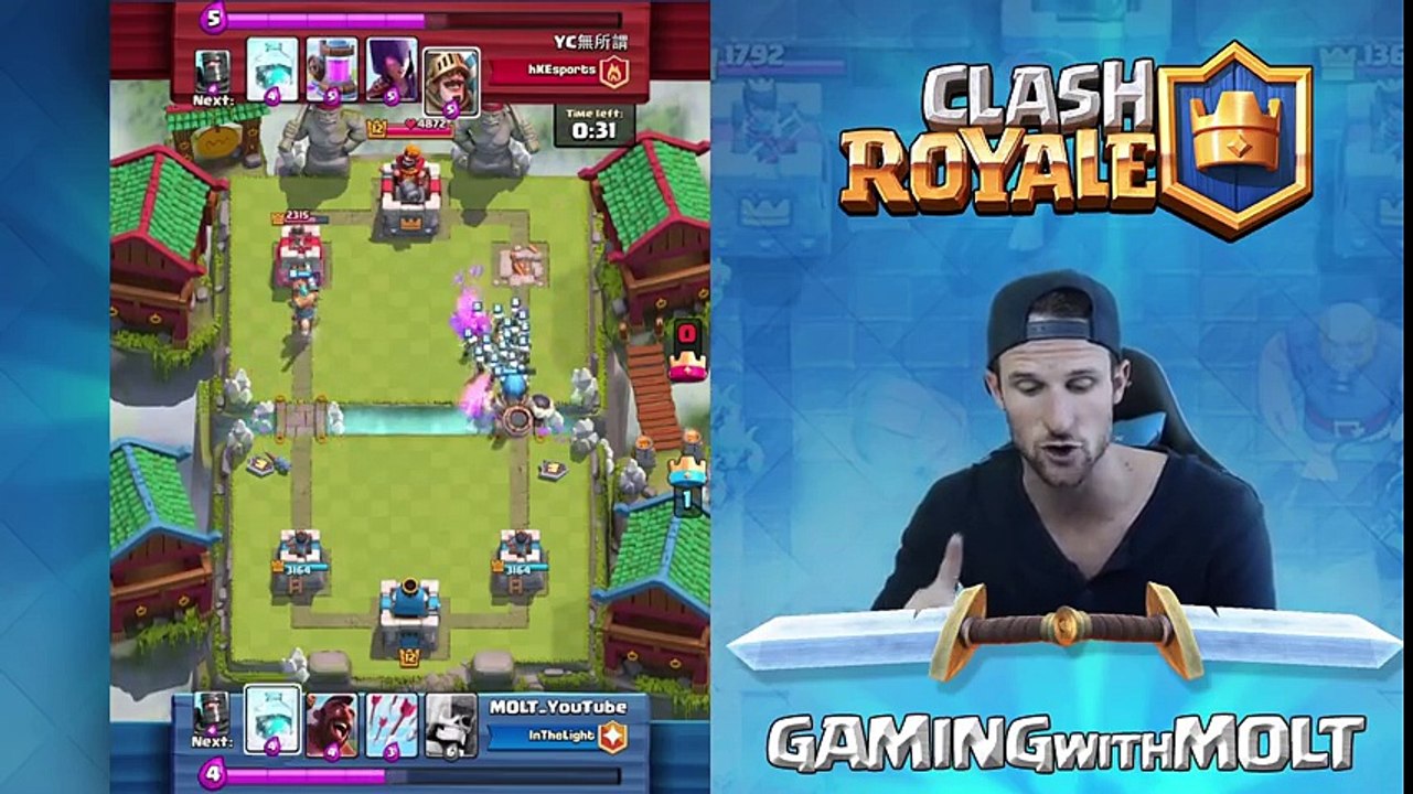 ONLY 4 CARDS TO WIN - Clash Royale - FASTEST VICTORY