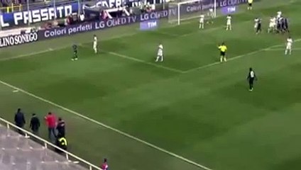 Mauricio Pinilla AMAZING BICYCLE GOAL - Atlanta vs AC Milan 1-1 03-04-2016 HD