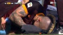 Edin Dzeko Goal Lazio 0 - 2 AS Roma Serie A 3-4-2016