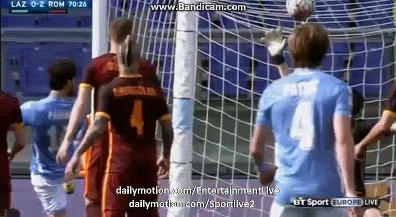 Radja Nainggolan Gets INJURED - Lazio 0-2 Roma Serie A