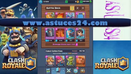 Code de Triche Clash Royale & Astuce Français Android iPhone iPad PC Tablette