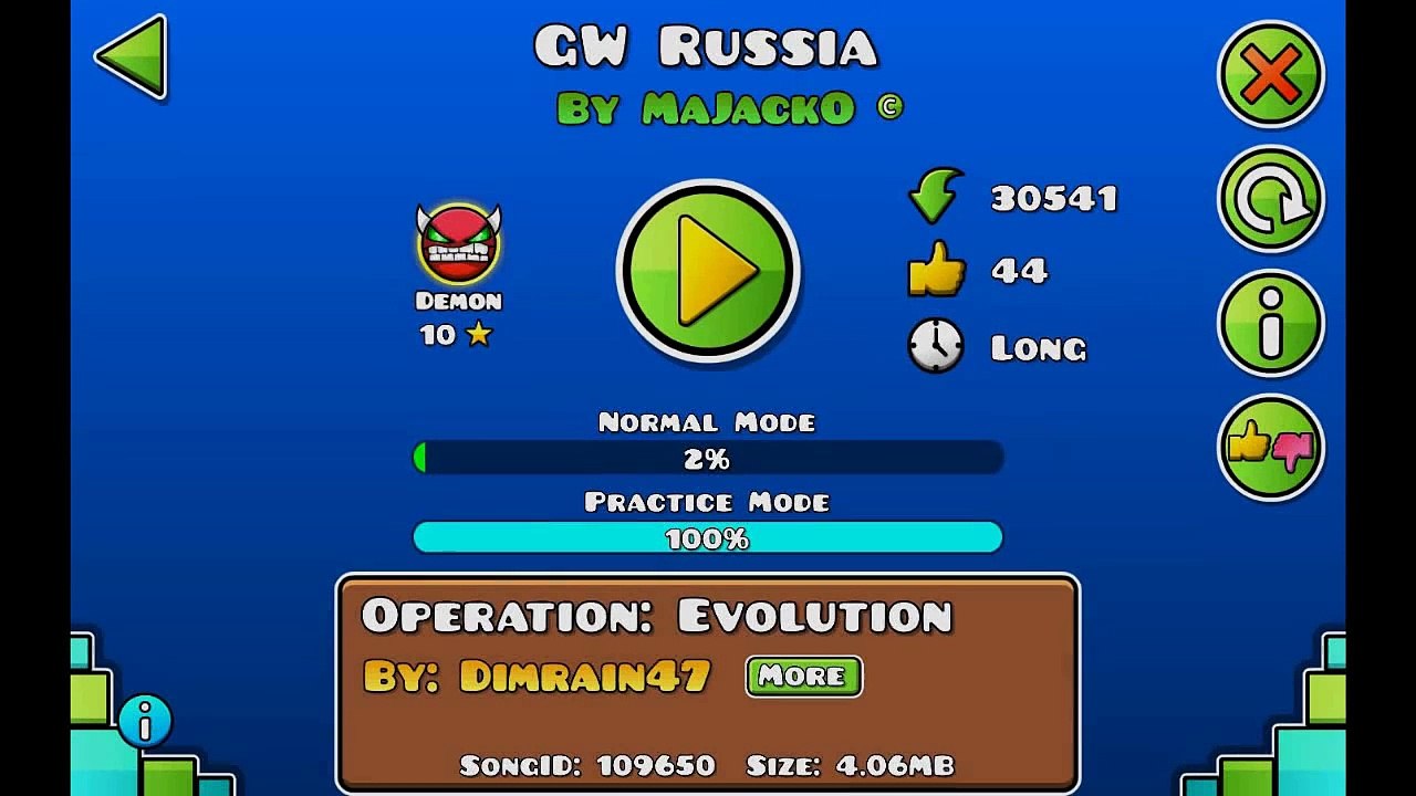 Geometry Dash _ GW RUSSIA (Demon) ROAD TO DEMON - SnyderYT (720p)