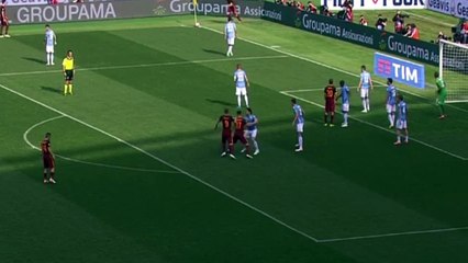 Alessandro Florenzi Goal Lazio 1 - 3 AS Roma 3/4/2016