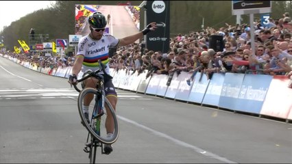 Tour des Flandres : Sagan a résisté à Cancellara pour gagner en solitaire