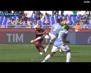 شاهد رووعة اهداف مباراة روما ولاتزيو 4-1 اليوم 3/4/2016