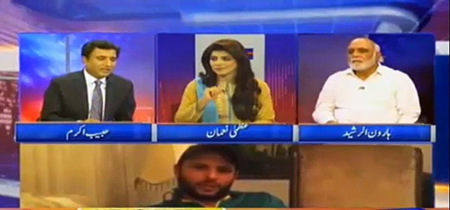 Shahid Afridi abhi 150 saal tak aur khailain gay - Unhain retire ho jana chahiye tha - Haroon Rasheed