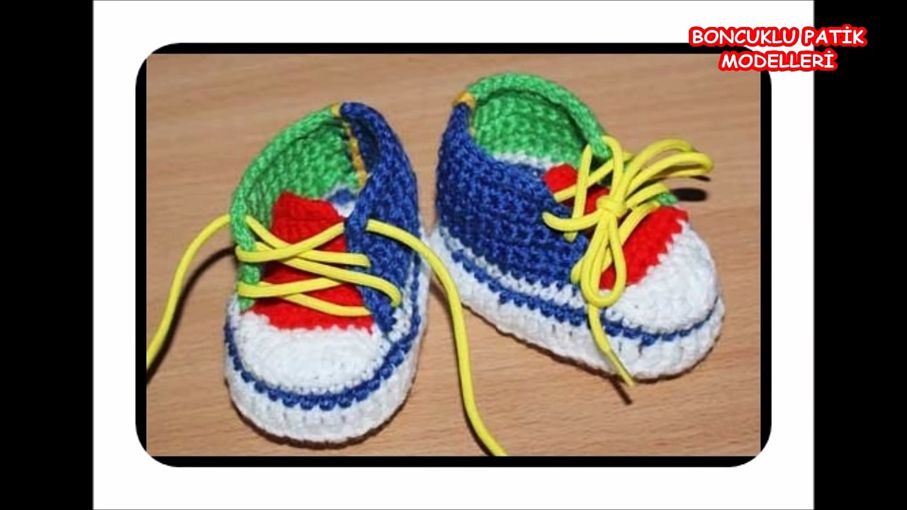 Bağcıklı Örgü Bebek Patiği Nasıl Yapılır? - Resimli Anlatım