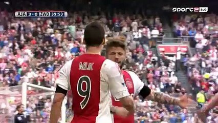 3-0 Arkadiusz Milik Goal HD - Ajax vs Zwolle - 03.04.2016