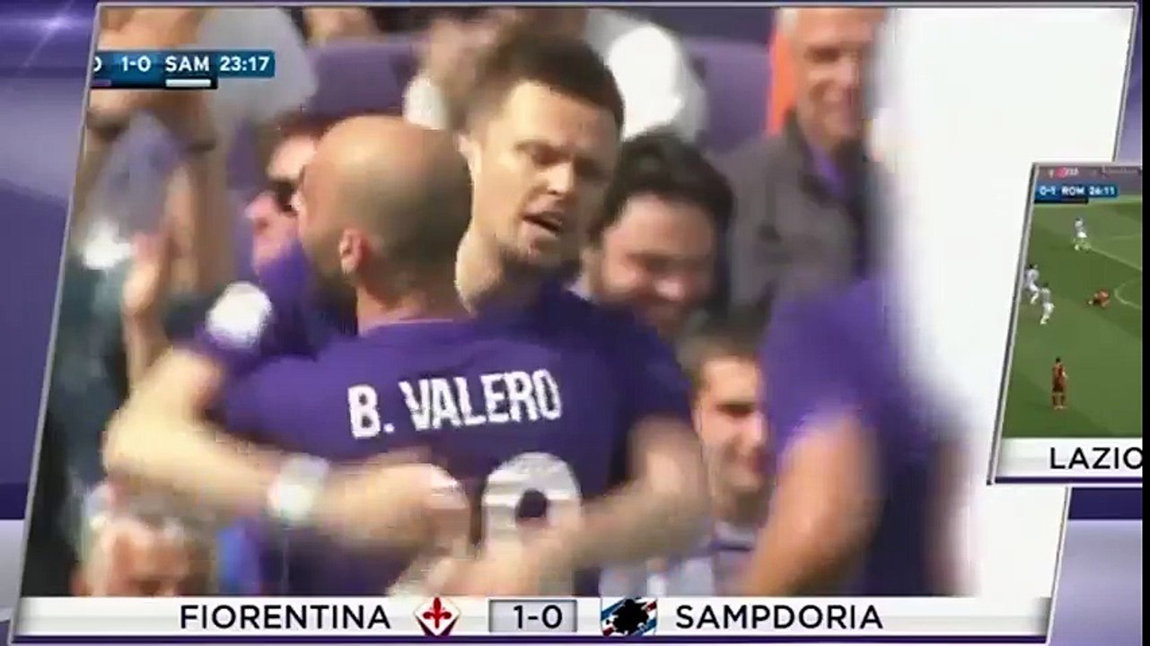 Fiorentina 1-1 Sampdoria (Serie A 2015-2016) April 3, 2016 ALL GOALS HIGHLIGHTS