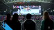 Superstars compete in WWE 2K16 Big Screen Battle on the massive AT&T Stadiums video screen