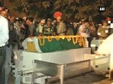 Last rites of NIA officer performed in Delhi