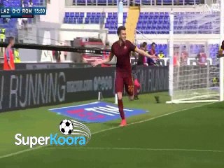 اهداف مباراة ( لاتسيو 1-4 روما ) الدوري الايطالي