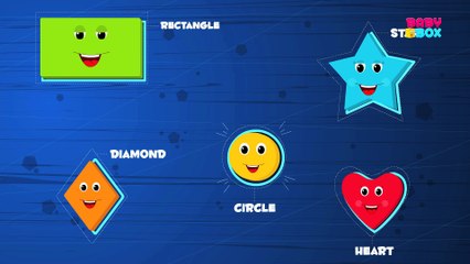 Finger Family Shapes   Nursery Rhymes   Shapes