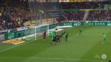 Rilwan Hassan Goal - 1-0 FC Midtjylland vs Broendby IF