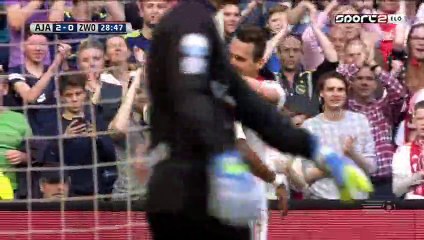 All Goals HD - Ajax 3-0 Zwolle - 03-04-2016 incredible football
