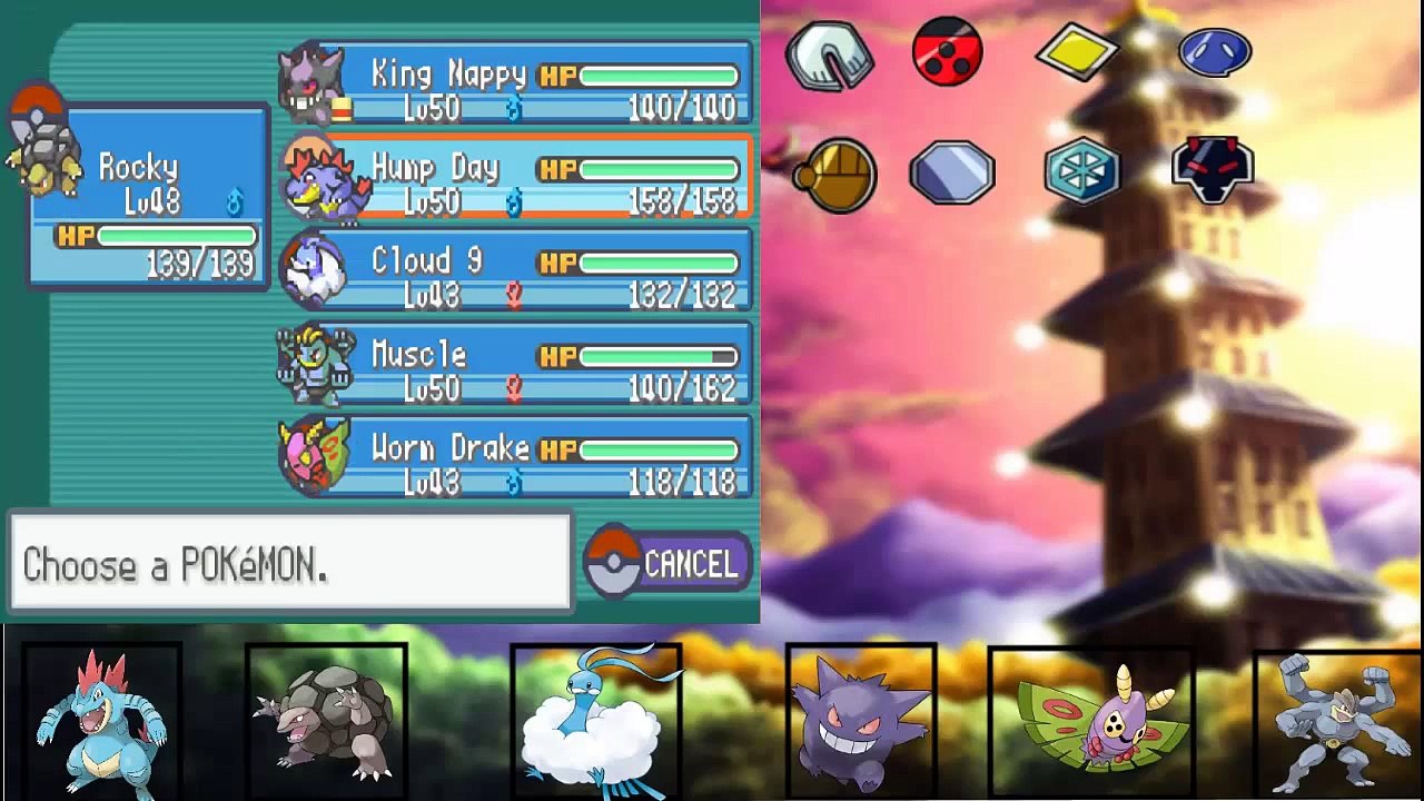 Pokémon Liquid Crystal- Elite four+ Champion defeated