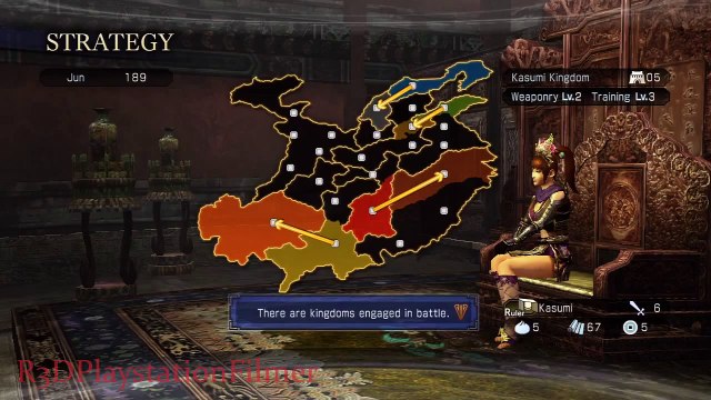 Dynasty Warriors 7 Empires - Kasumi Walkthrough Part 15: Invasion of Yong'an & Dong Zhuo Execution
