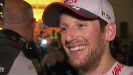 Grosjean l'as de Haas Grand Prix de Bahrein