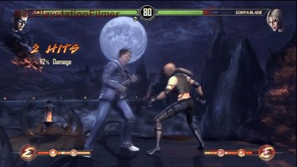 Mortal Kombat Story Mode Walkthrough Part 2: Johnny Cage {Fight 3: Sonya & Fight 4: Kano}