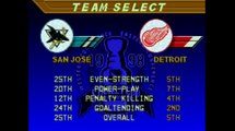Lets Play NHL 98 on the Sega Mega Drive Mark VS Jamie Battle 9